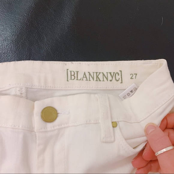 BlANK NYC White Ripped Jeans - Picture 4 of 7